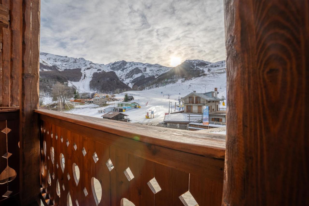 Chalet sulle piste da sci con Garage a Limone 1400 - B&B