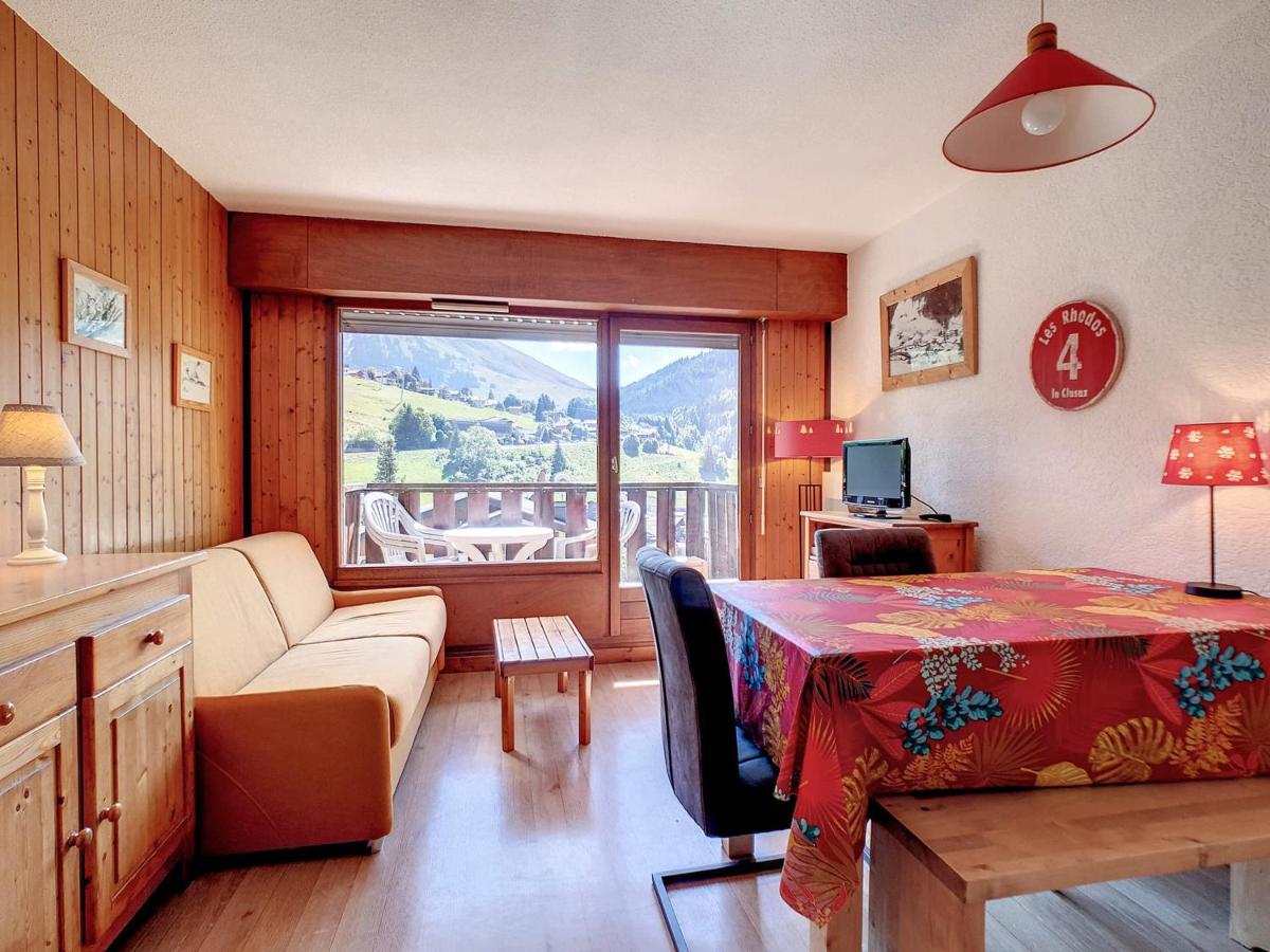 Appartement cosy 4/6 pers. avec balcon sud et wifi à La Clusaz - FR-1-818-79 - Ferienwohnung