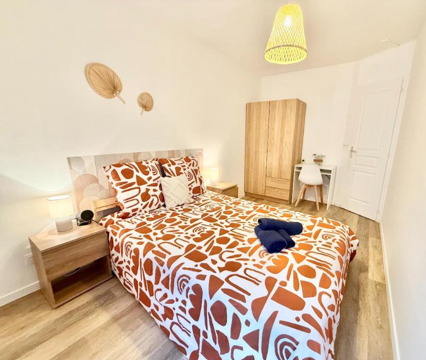 Petit T3 cosy avec parking - B&B