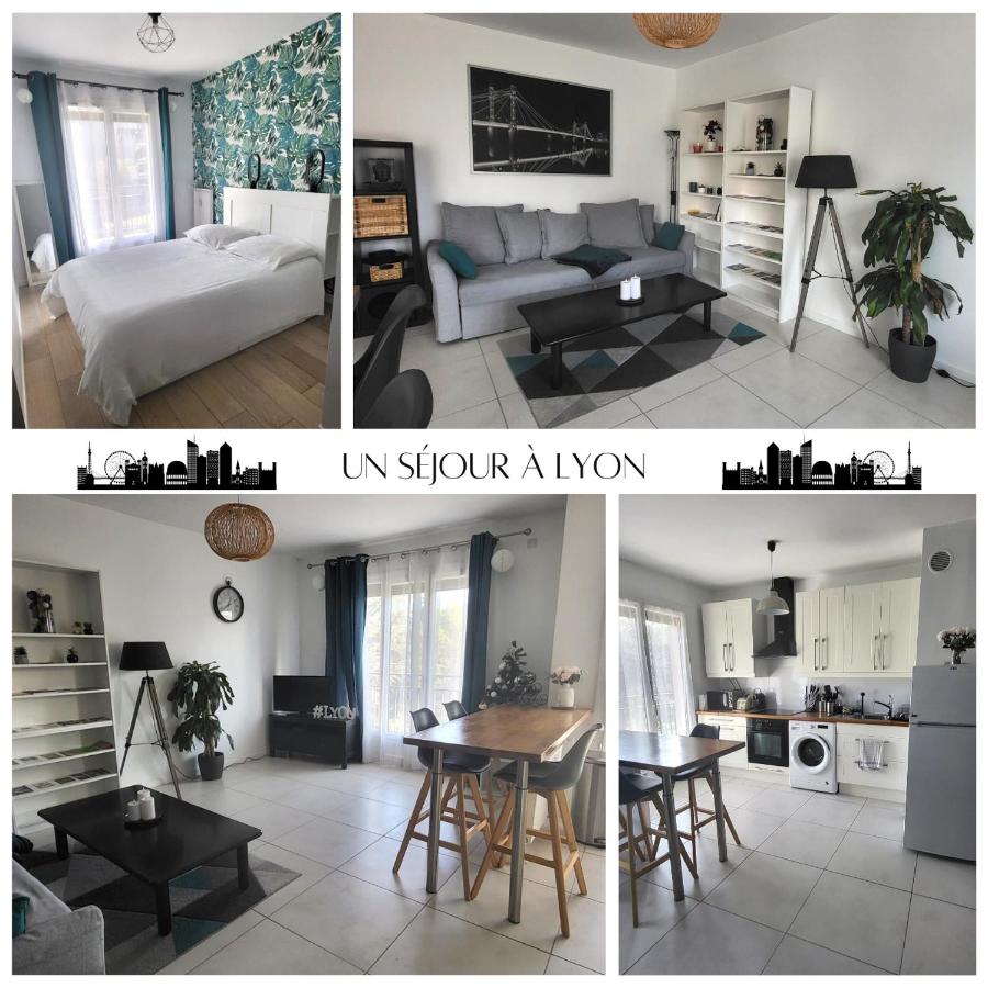 Appartement Tassin Centre - 15' de Lyon - 1 Parking - B&B