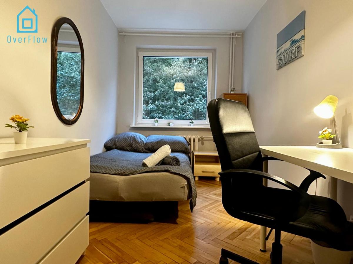 Surf Room - 5 Minutes to Sopot Molo & Seaside - B&B