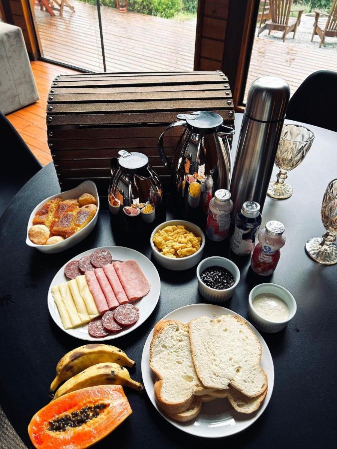 Chalé romântico super privativo com hidro e café - Chambres d’hôtes Anitápolis