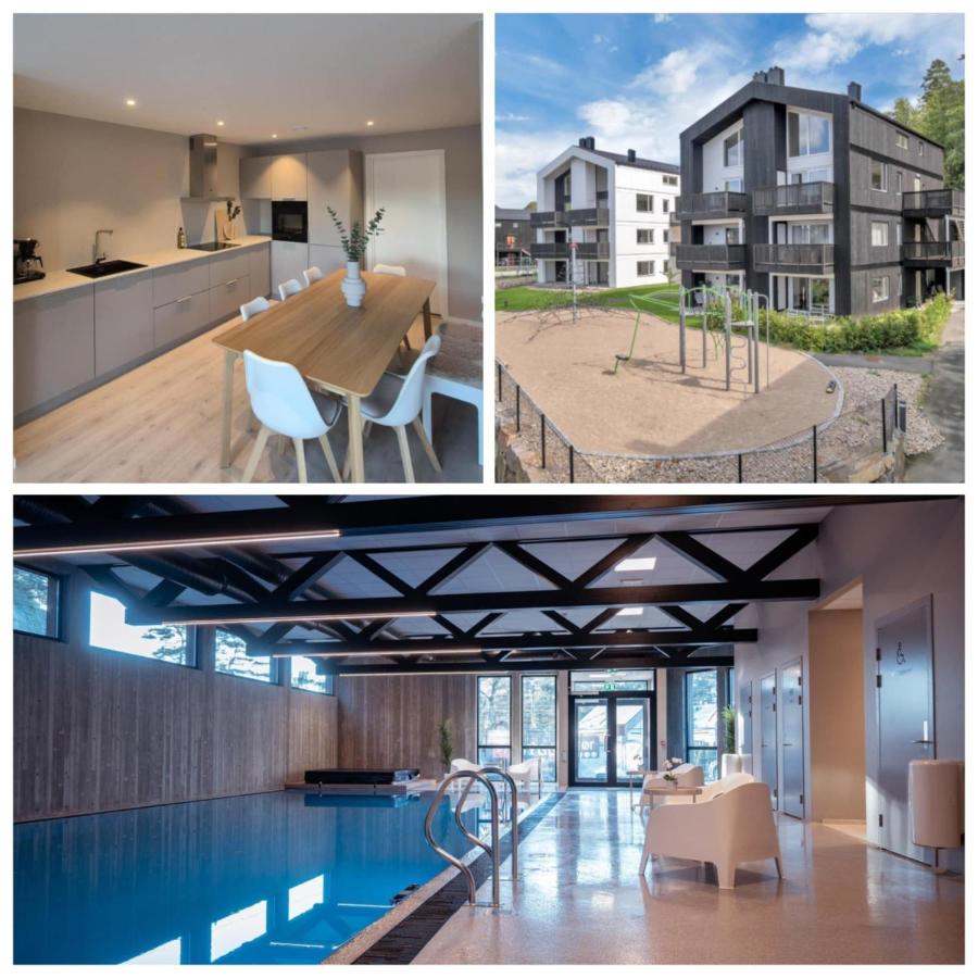Toppleilighet i Søgne med innendørs basseng - B&B Kristiansand