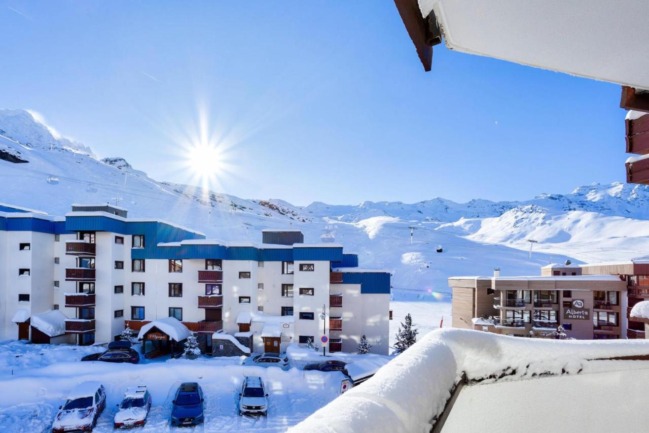 Résidence Schuss - VAL THORENS location: appartement de 35 m2 avec grand balcon sud ouest MAE-9894 - Bed and Breakfast Val Thorens