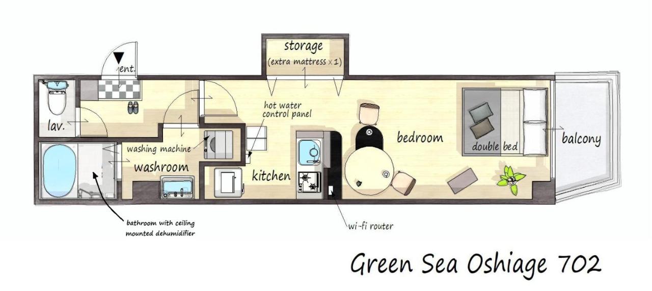 Green Sea Oshiage - B&B Tokyo