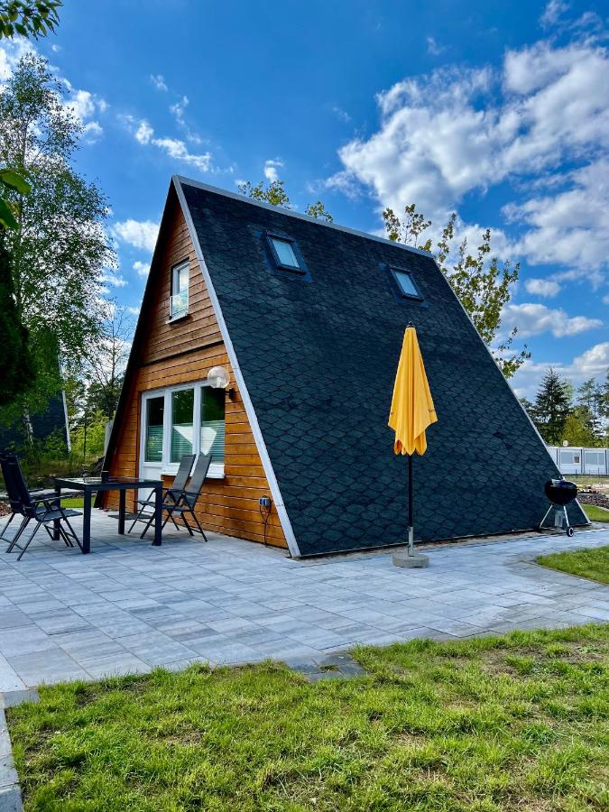 Finnhütten am Storkower See in Brandenburg - B&B