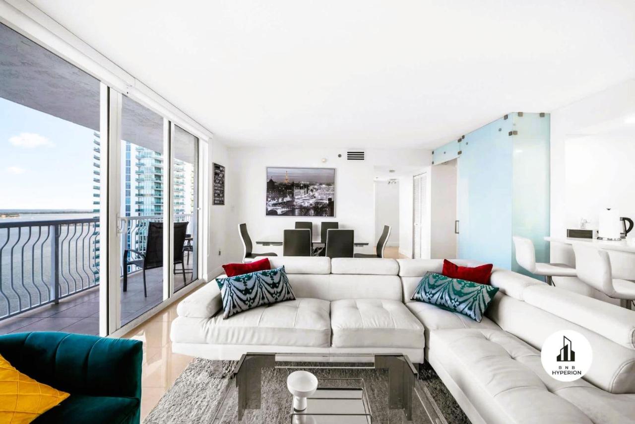 BnB Hyperion - Luxe 3B Condo w City & Ocean Views - B&B Miami