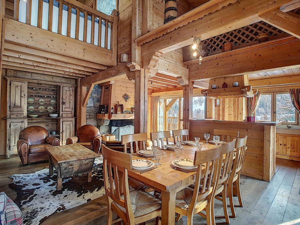 Chalet spacieux 8 pers, La Clusaz avec cheminée, parking - FR-1-818-10 - B&B La Clusaz