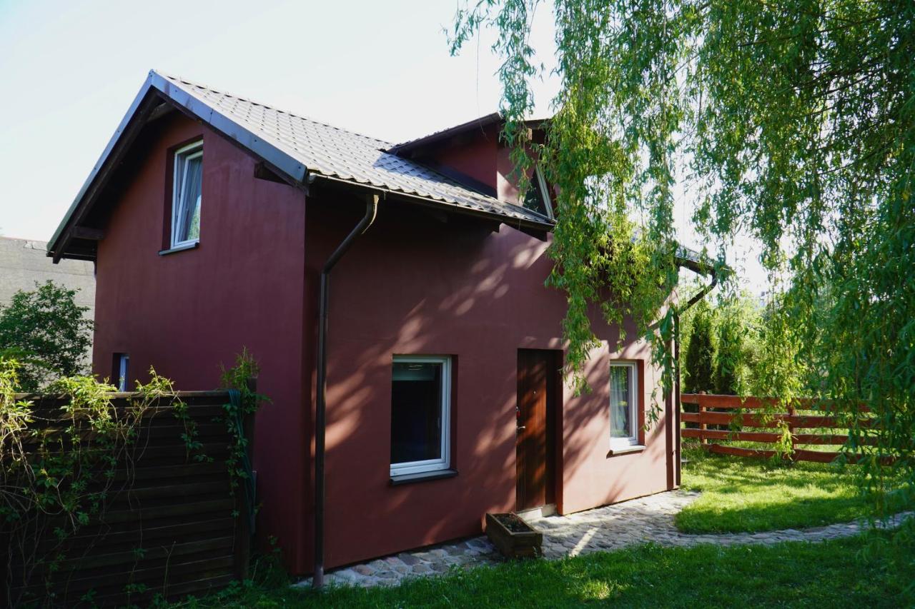 Domek nad rzeką Słupią z jacuzzi