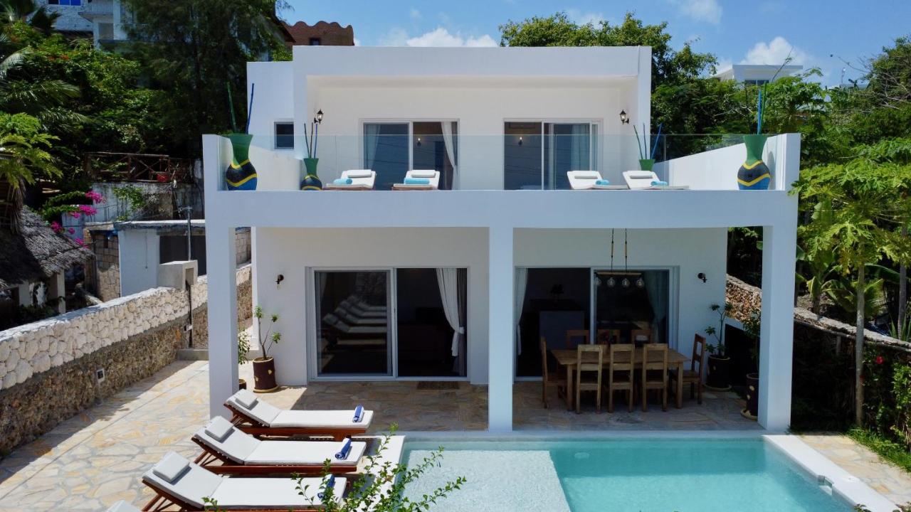 Beachfront Alma Villa with Private Pool ZanzibarHouses - B&B Kiwengwa
