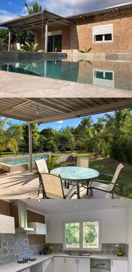 Chambre dans villa avec piscine - Ferienwohnung
