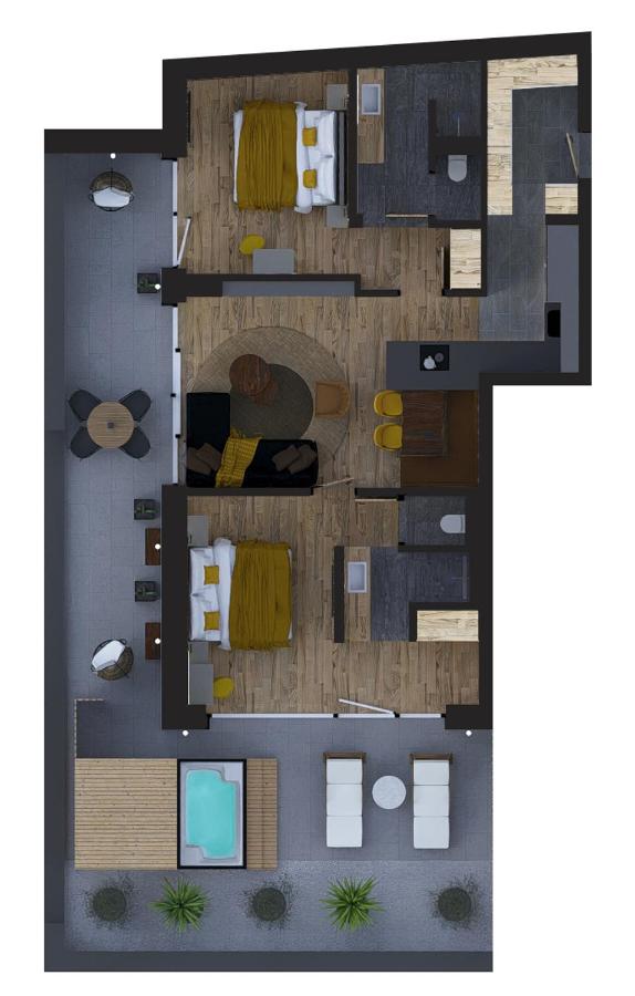 Two-Bedroom Deluxe Apartment