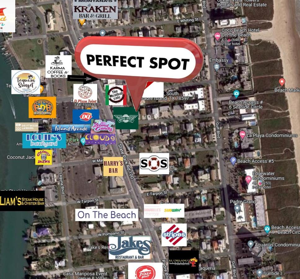 Center Entertainment District Paradise at Pike St - B&B South Padre Island