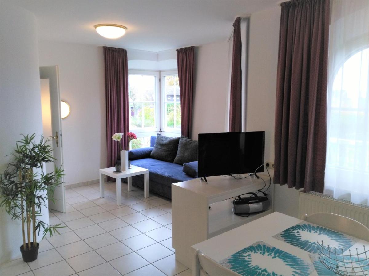 Apartment mit 1 Schlafzimmer, einem Balkon und einer Terrasse