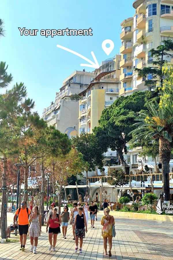 New Beachfront Apartment Pirali in Saranda City - Chambres d’hôtes Saranda