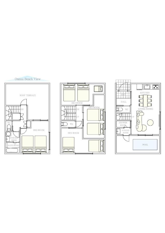 グランディオーソ沖縄プールヴィラ恩納9 - B&B Onna