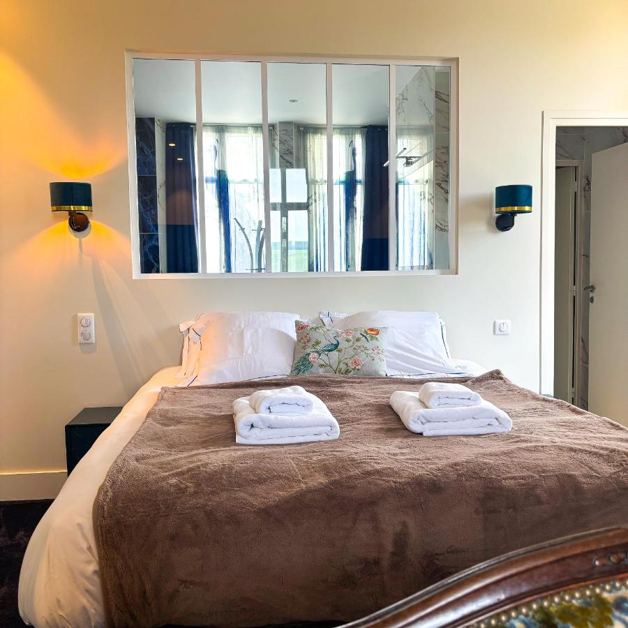 Chambre Lit King-Size avec Baignoire Spa