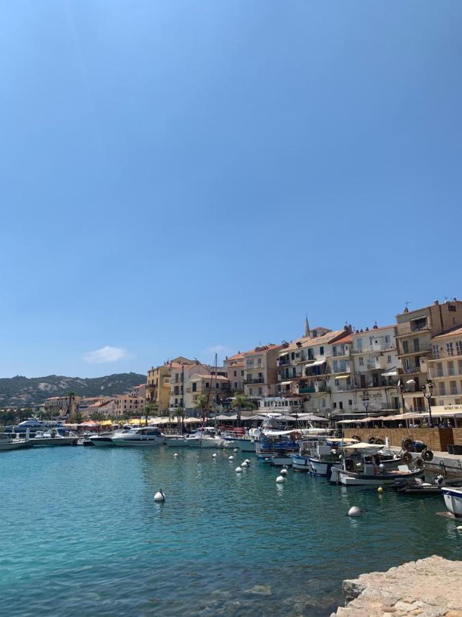 SEJOUR DE CHARME A CALVI vue mer et montagne en T3 résidentiel avec piscine - B&B