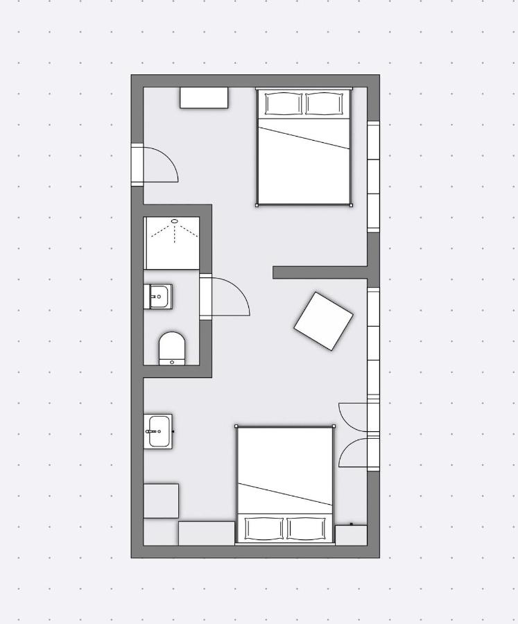 Two-Bedroom Apartment with Balcony