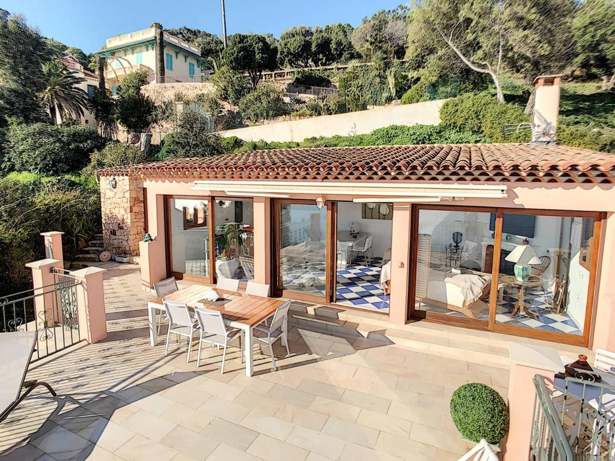 Sur les hauteurs de Théoule villa avec une magnifique vue mer - Ferienwohnung Théoule-sur-Mer