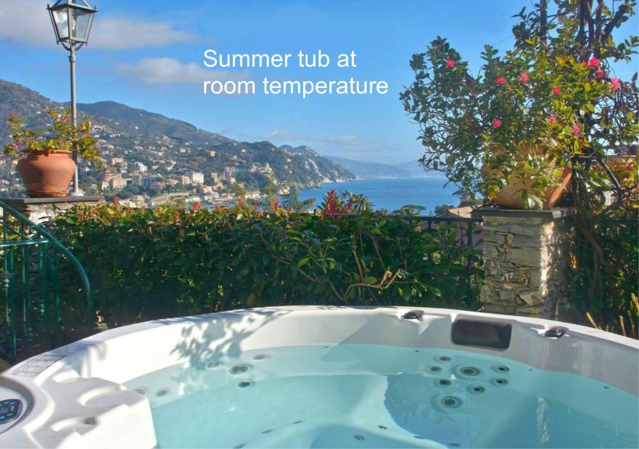 Villa Mares - sea view, free garage - B&B Rapallo