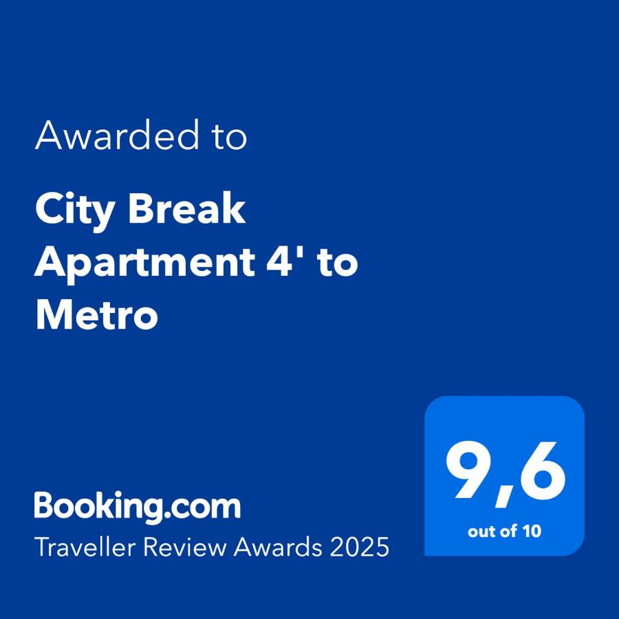 City Break Apartment 4' to Metro - B&B Atenas