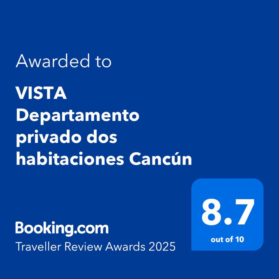 VISTA departamento dos habitaciones Cancun - Bed and Breakfast Cancun