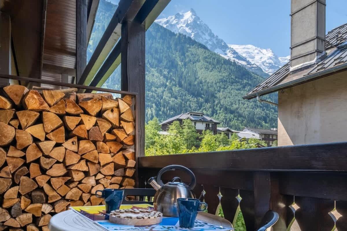 Chalet Racar pour 4 personnes, centre ville et vue sur la montagne - B&B Chamonix-Mont-Blanc
