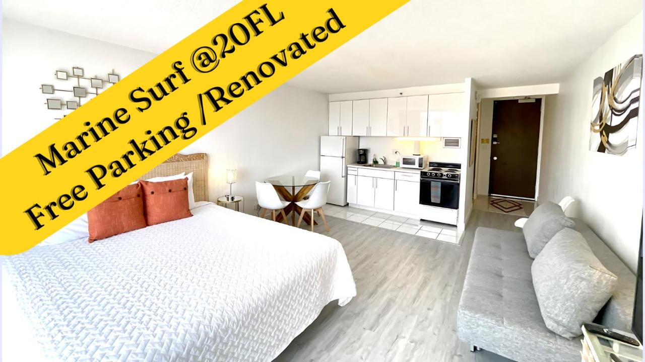 Marine Surf 20FL Free Parking Renovated - Cal King - B&B