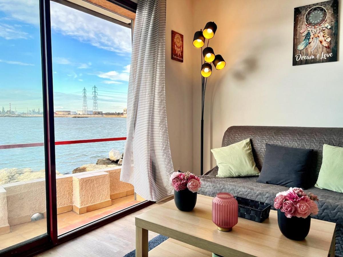 Voile de Mer 2 - Les Pieds dans l'eau, CLIM, Wifi, 3 personnes - Chambres d'hôtes Fos-sur-Mer