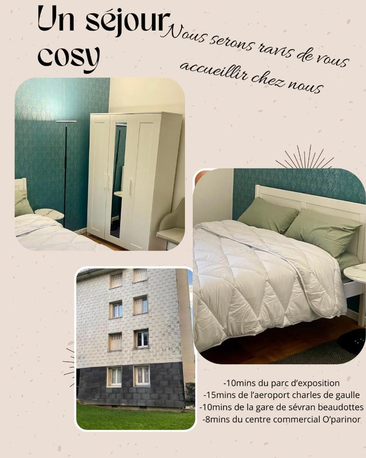 Chambre cosy proche de l'aeroport CDG - B&B