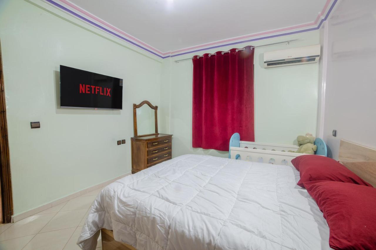 Family Apartment in Marrakech 3 Bedrooms & Balcony with View - Chambres d’hôtes Marrakech
