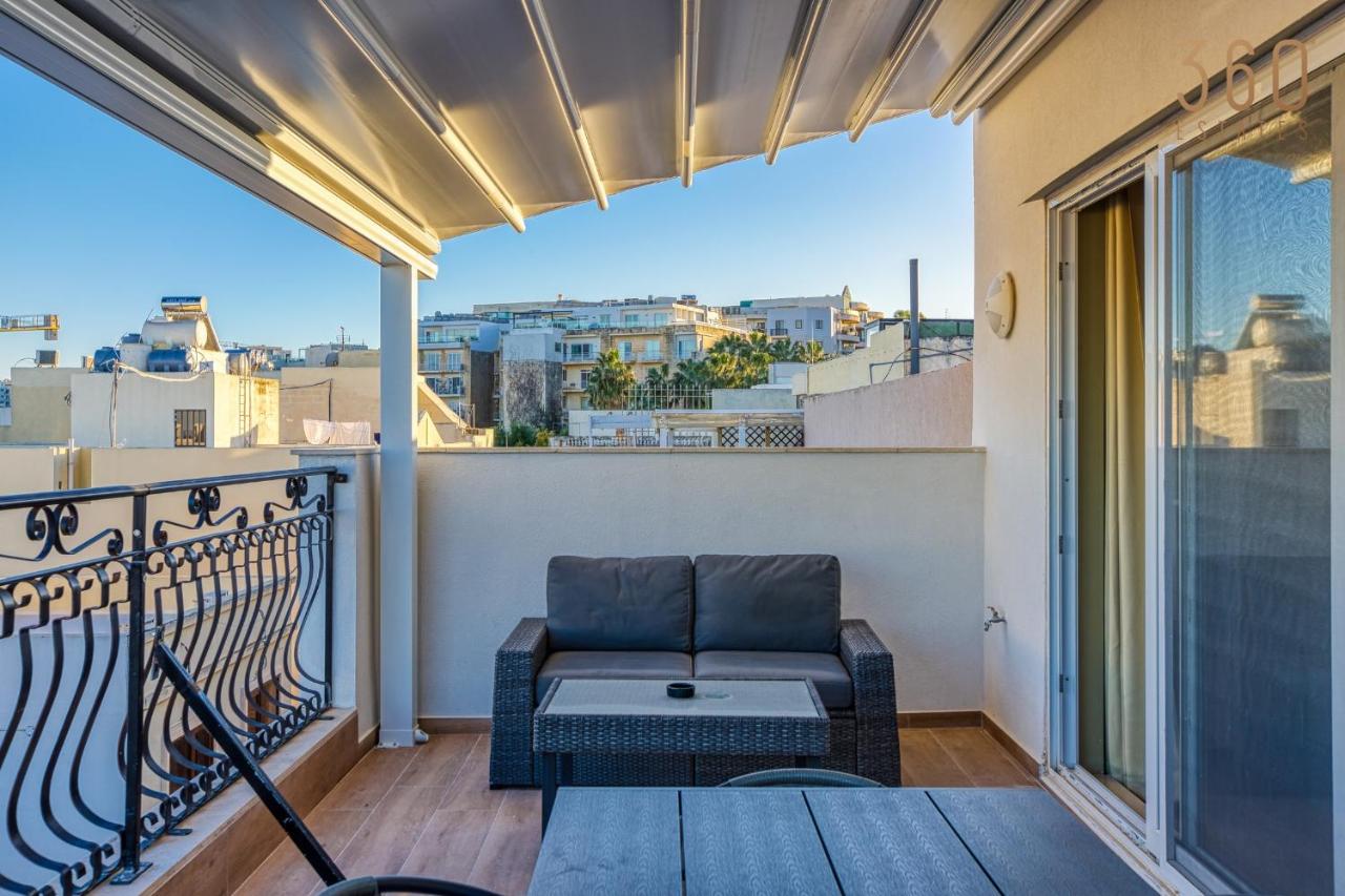 Luxury Living in St Julians with Spacious Terrace by 360 Estates - Ferienwohnung St. Julian's