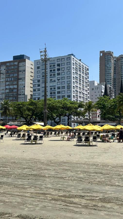 Apartamento Frente a Praia do Embare Santos - B&B