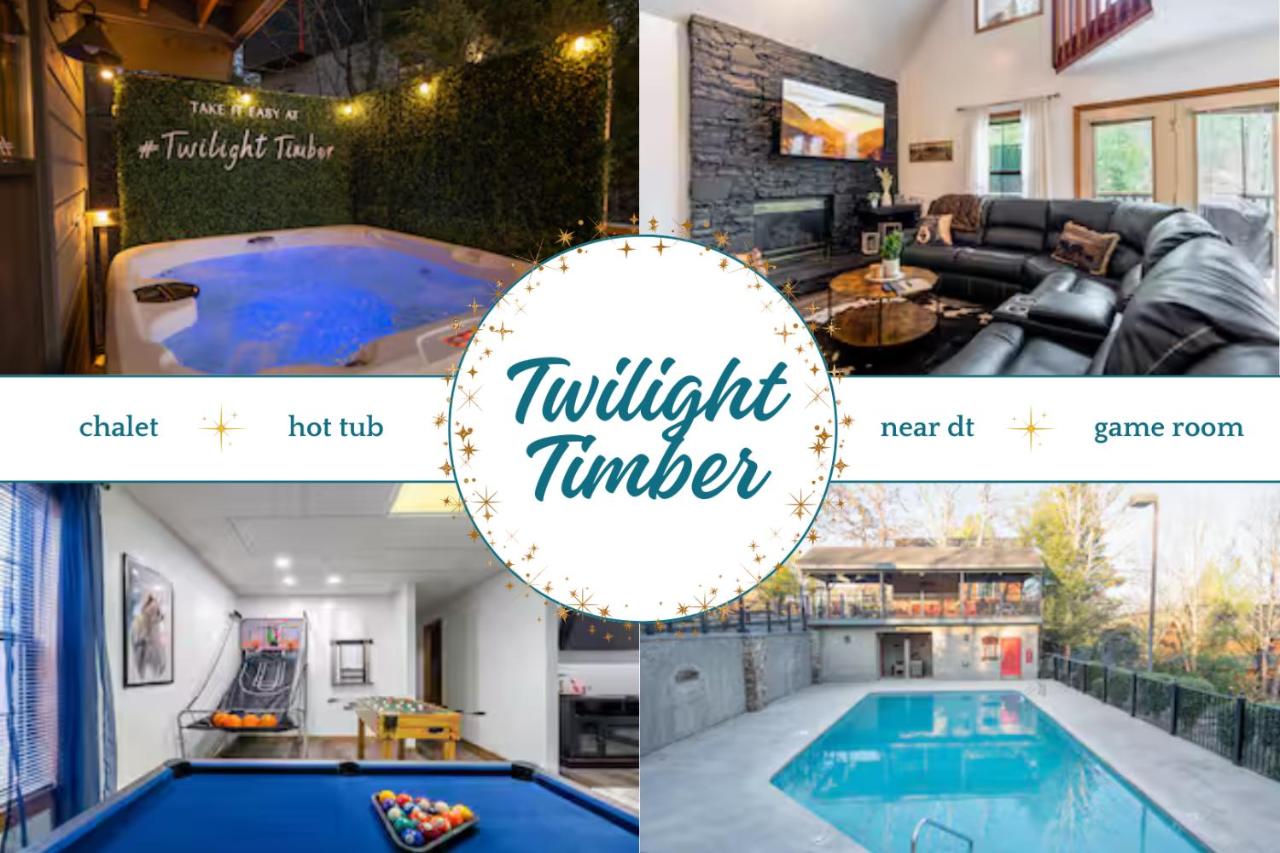 Twilight Timber - Pet Friendly Cabin with Hot Tub, and Game Room - Chambres d’hôtes