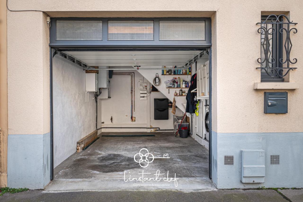 Évasion au Mans - Terrasse & Garage - L'Instant Clef - B&B Le Mans