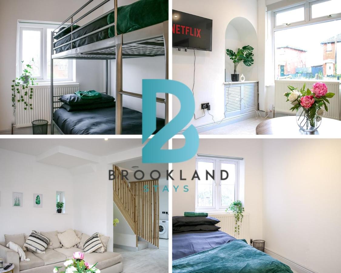 Three Bedroom House by Brookland Stays Serviced Accommodation Short Lets Manchester with Free WiFi - B&B Bradshaw