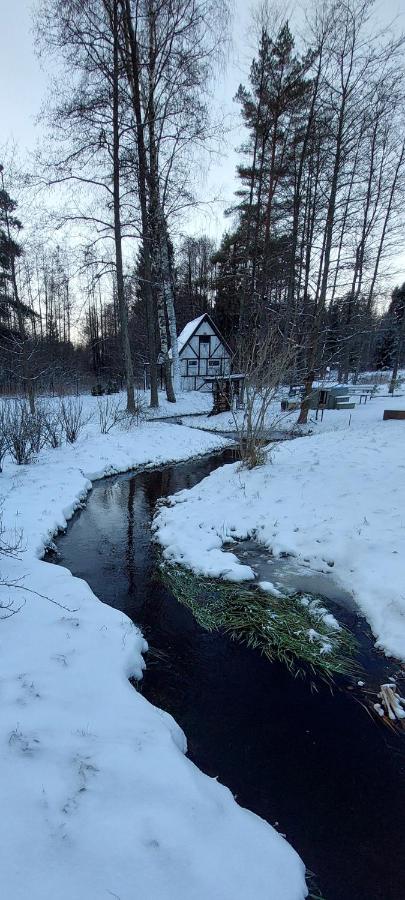 Small 24 sq m house for 6 people with 2 extra beds - B&B Plieņciems