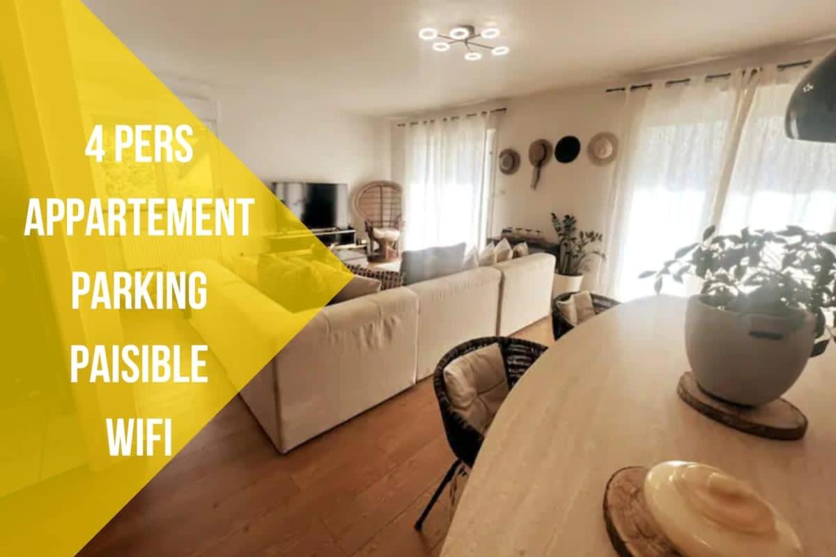 Superbe appartement 4 pers Blotzheim Near Basel - B&B