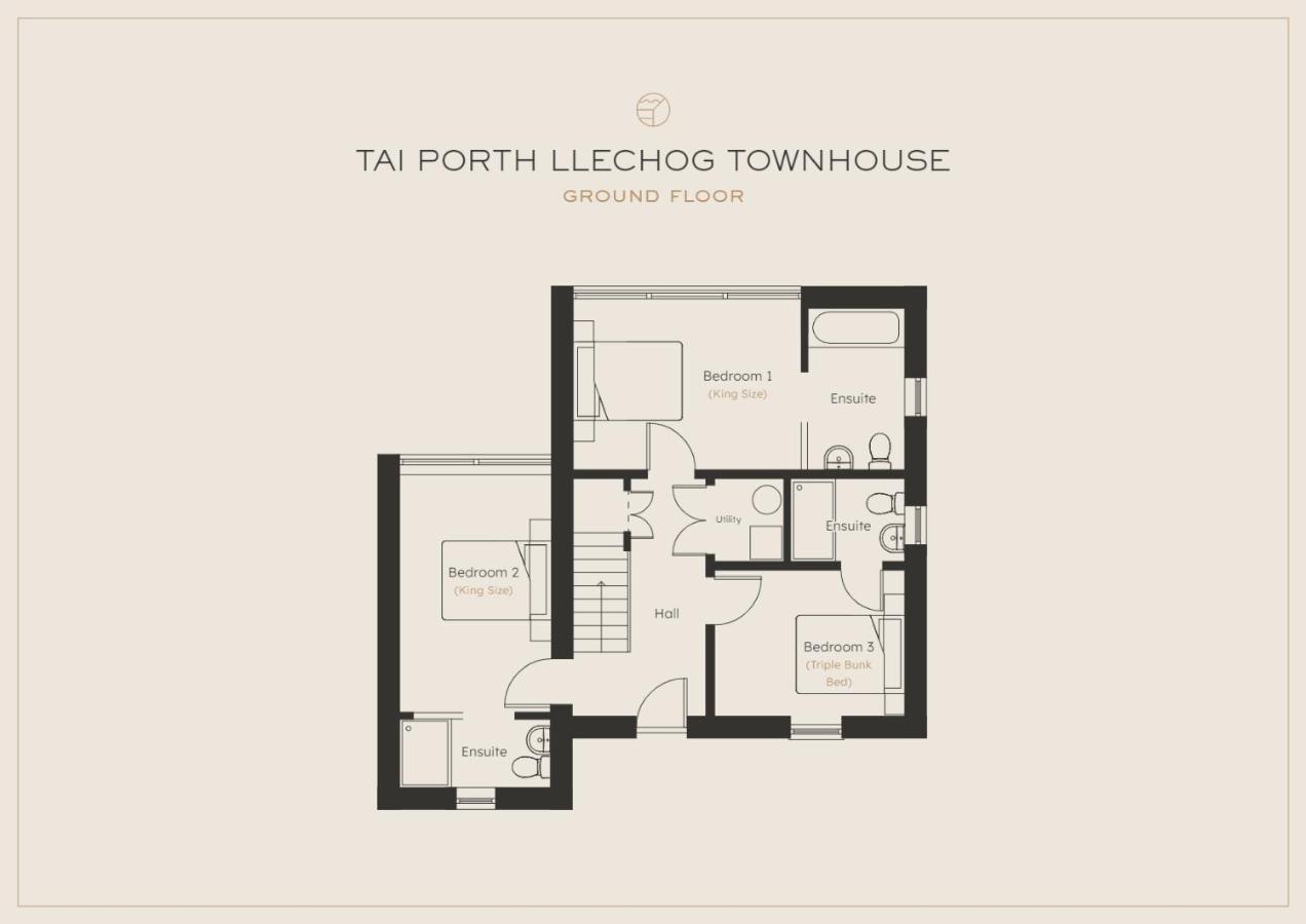 Tai Porth Llechog Townhouse By Birch Stays - B&B