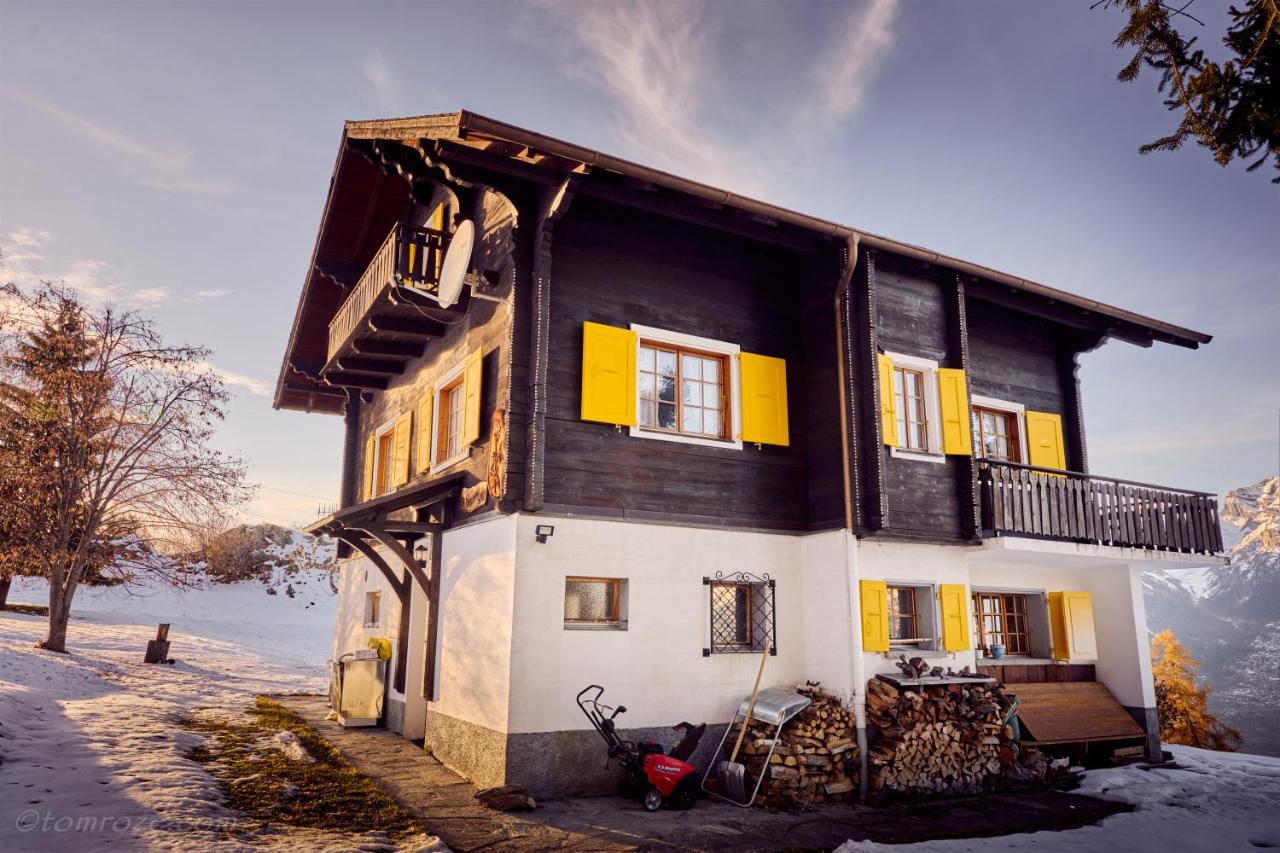 Chalet Bouton D Or - Ferienwohnung La Tzoumaz