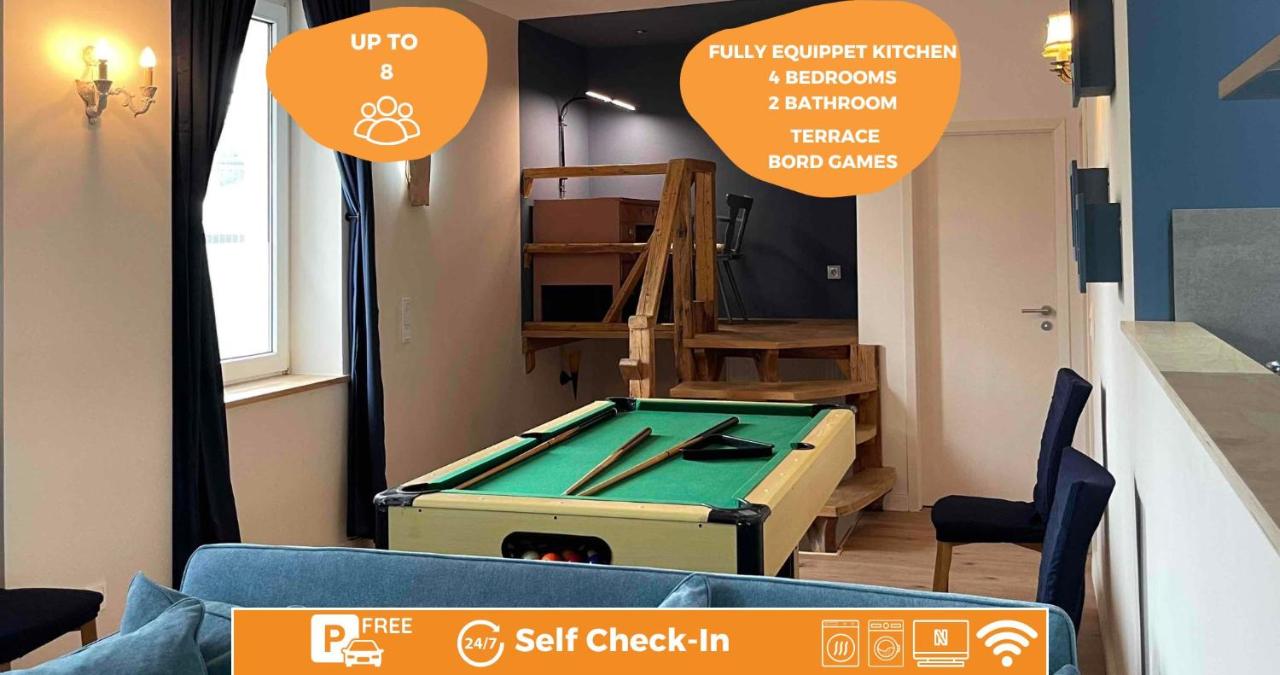 Gesamte stilvolle Unterkunft mit Terrasse - B&B
