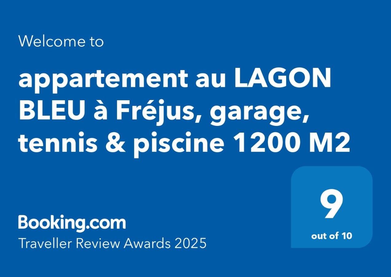 appartement au LAGON BLEU à Fréjus, garage, tennis & piscine 1200 M2 - Chambres d’hôtes