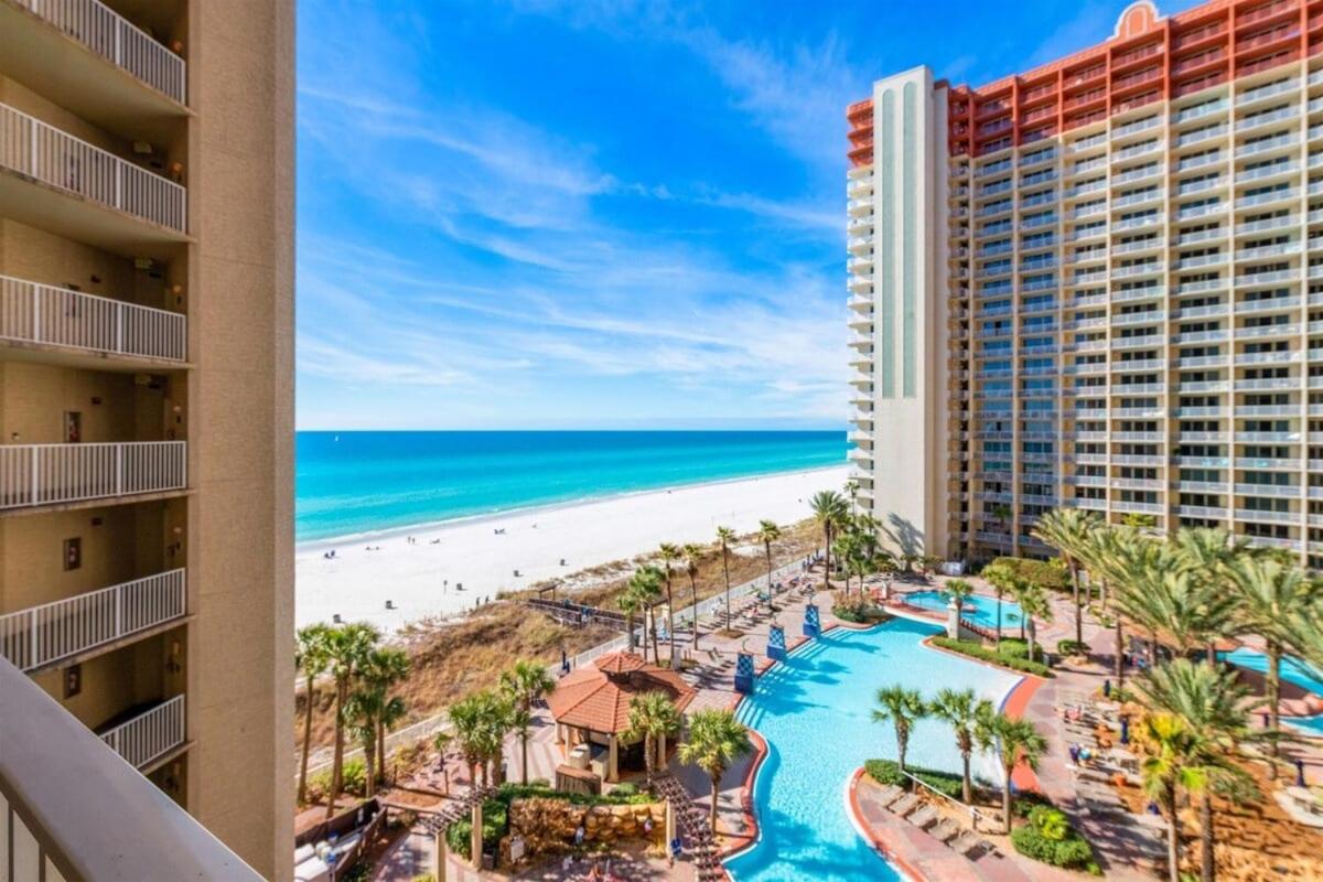 Shores of Panama 727 - Same level parking space! - B&B Panama City Beach