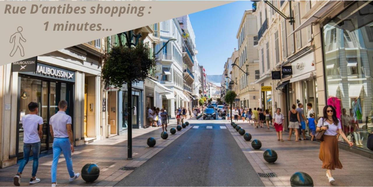 F2 rue St honoré D ,Hypercentre à 2 minutes du Palais des congrès - Chambres d’hôtes Cannes