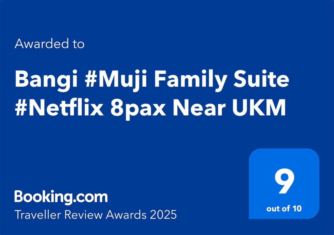 Bangi #Muji Family Suite #Netflix 8pax Near UKM - Chambres d’hôtes