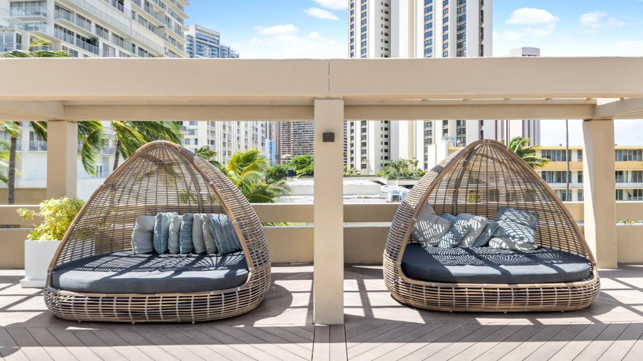Ala Moana Hotel 14th FL R1 2Double Beds 4Person - Ferienwohnung