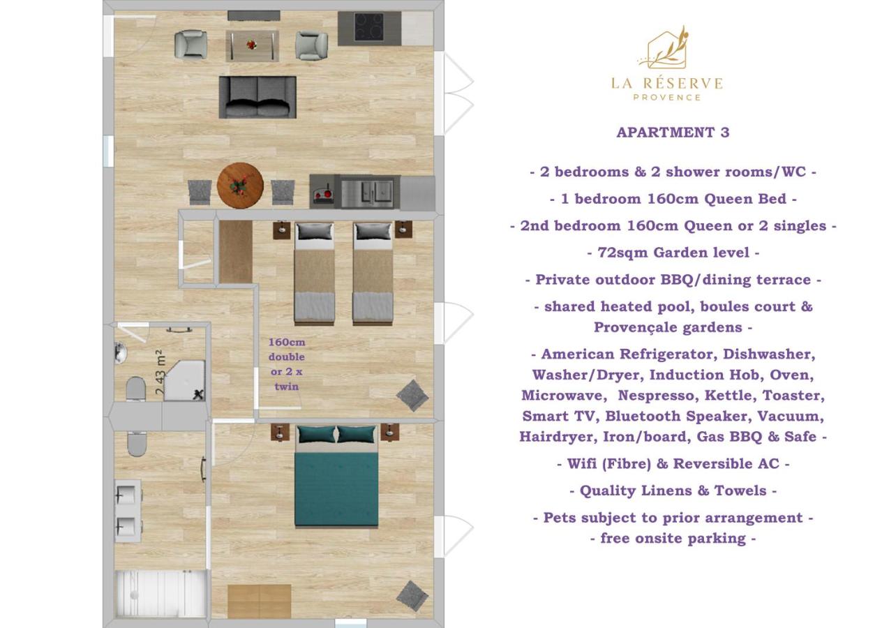 Two-Bedroom Apartment with Terrace