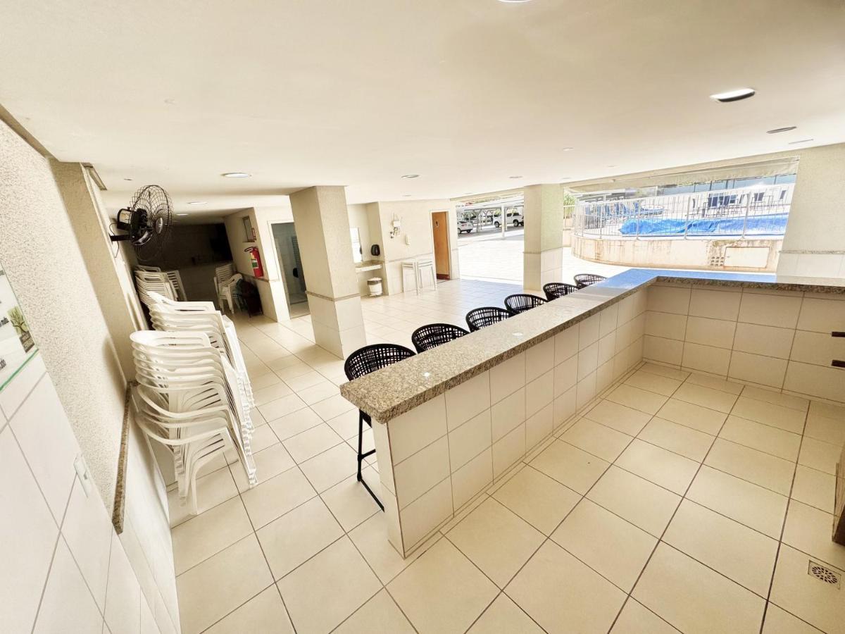 Conforto e Estilo 3QT Piscina Sauna e 2 Vagas Garagem proximo ao Araguaia shopping portaria 24h - Chambres d'hôtes Goiânia