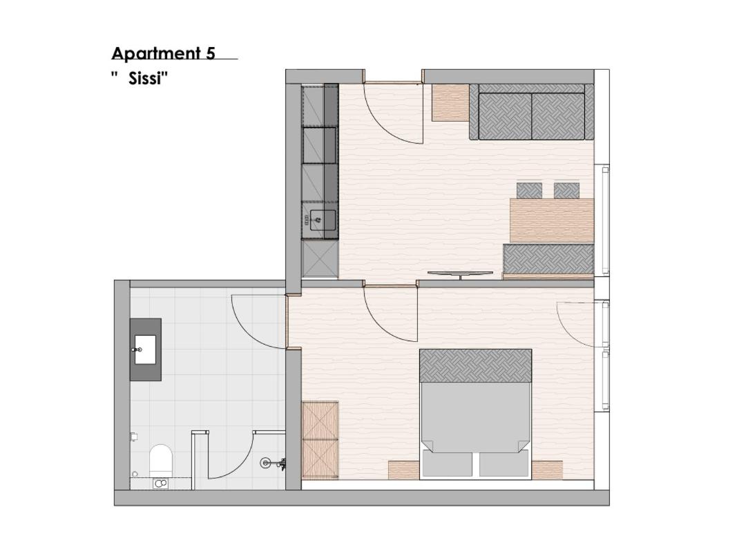 Appartement met 1 Slaapkamer